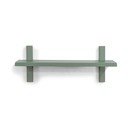 Pilkai žalios spalvos iš metalo sieninė lentyna 60 cm Hola – Spinder Design