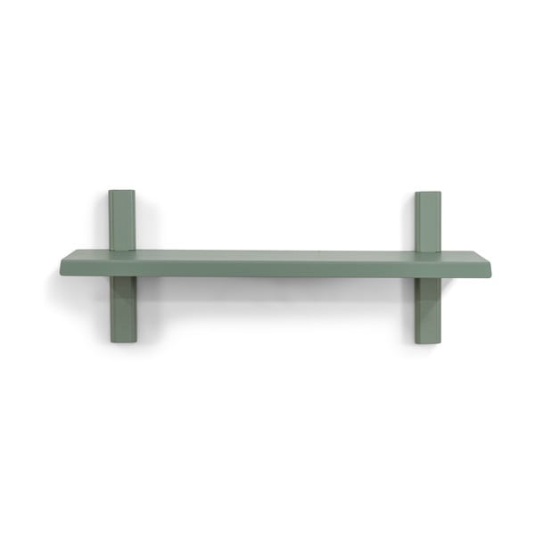 Pilkai žalios spalvos iš metalo sieninė lentyna 60 cm Hola – Spinder Design
