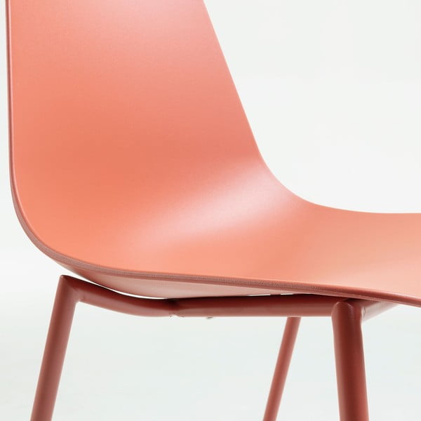 Tamsiai oranžinė valgomojo kėdė Kave Home Wassu-image-1