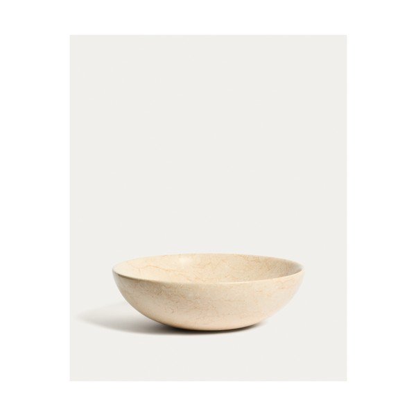 Smėlio spalvos iš akmens apvalios formos praustuvas ø 40 cm Darnen – Kave Home