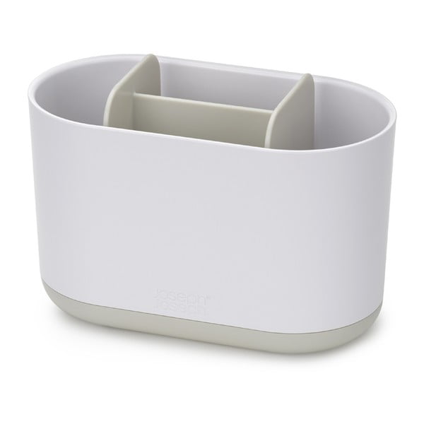 Iš plastiko dantų šepetėlio indas baltos spalvos Duo – Joseph Joseph-image-3