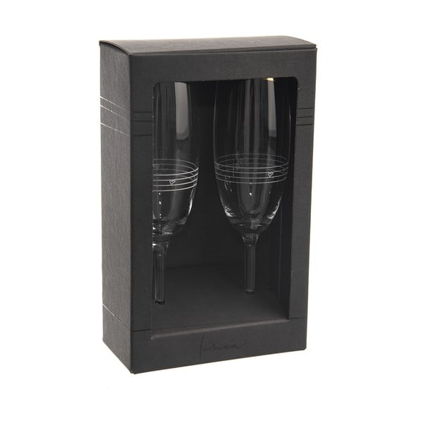 Stiklinės 2 vnt. šampanui 220 ml – Orion-image-2