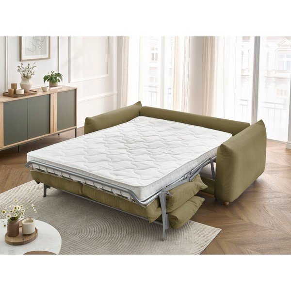 Sulankstoma sofa žalios spalvos 214 cm Ernest – Bobochic Paris-image-1