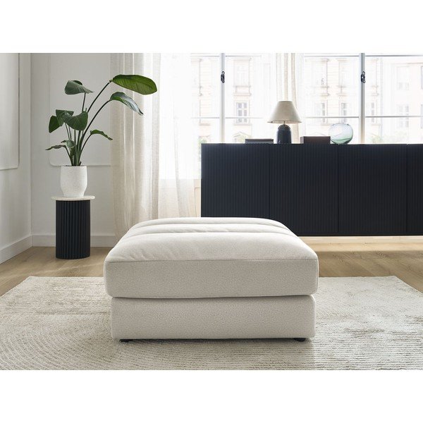 Smėlio spalvos taburetė iš velveto Sierra – Bobochic Paris-image-4