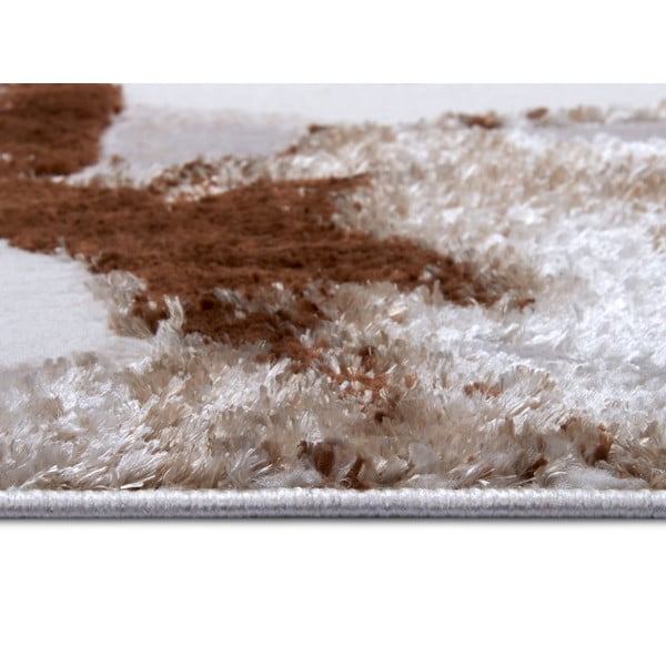 Kilimas rudos spalvos 67x120 cm Shine Floral – Hanse Home-image-2