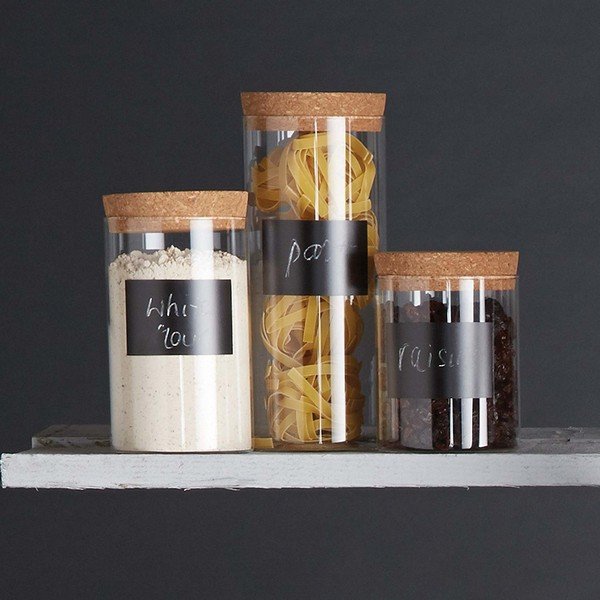 Iš stiklo  maisto laikymo indas maistui Natural Elements – Kitchen Craft-image-1