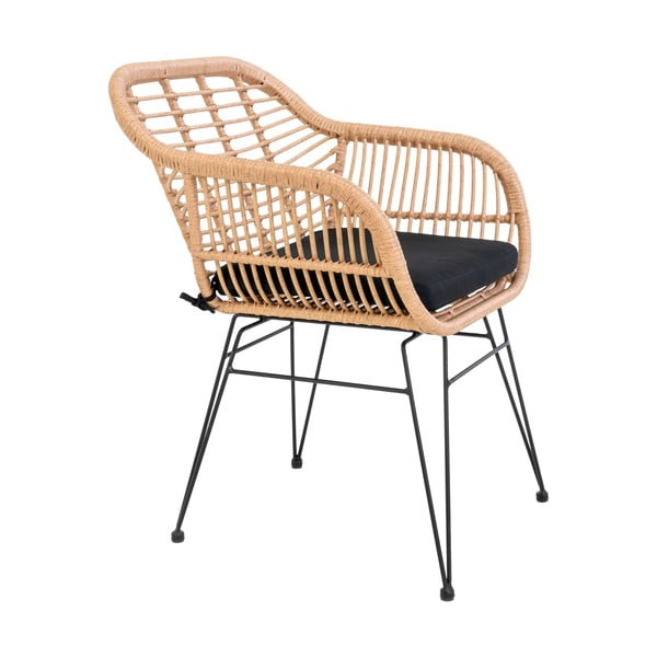 2 sodo krėslų komplektas iš dirbtinio rotango House Nordic Trieste-image-3