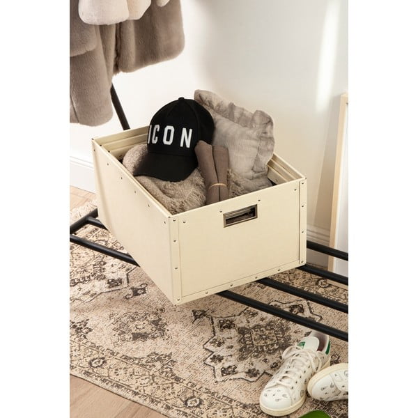 Iš kartono daiktadėžės smėlio spalvos 3 vnt. Ture – Bigso Box of Sweden-image-1