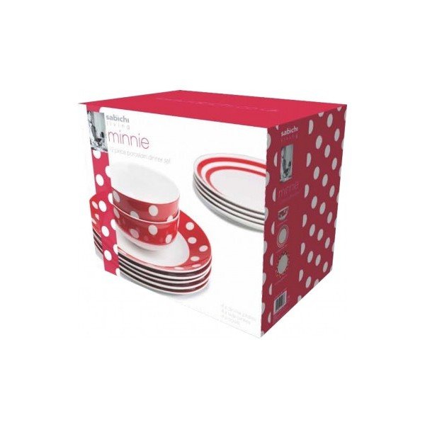 Porceliano rinkinys Minnie, 12 vnt.-image-2