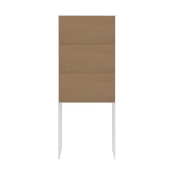 Spintelė virš skalbimo mašinos baltos spalvos/natūralios spalvos iš ąžuolo 64x177 cm Wave – TemaHome-image-4