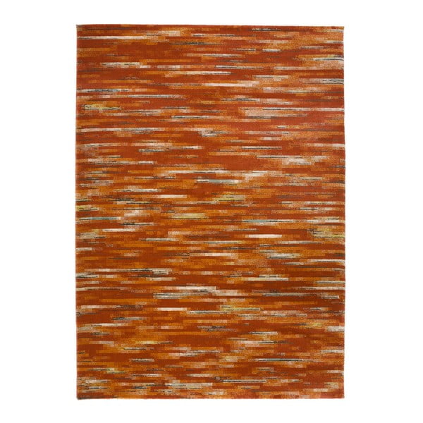 Oranžinės ir rudos spalvos kilimas "Universal Neo", 120 x 170 cm
