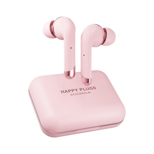 Rožiniai belaidžiai klausos aparatai Happy Plugs Air 1 Plus In-Ear-image-3