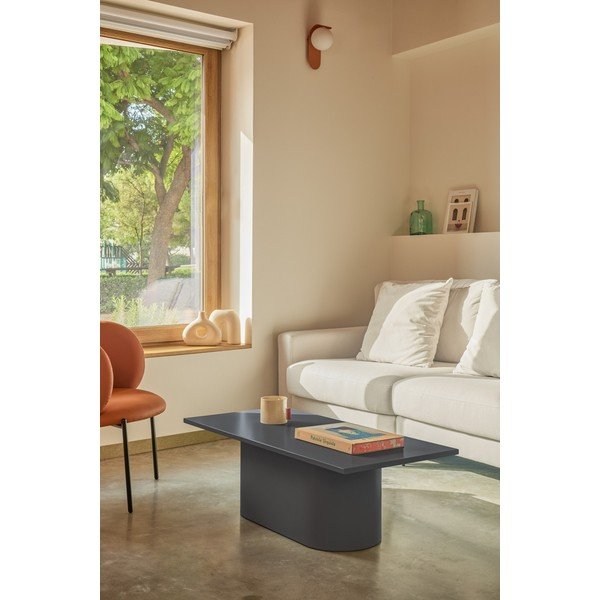 Kavos staliukas antracito spalvos 50x111 cm Totem – Teulat-image-1