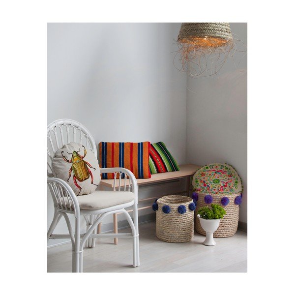 Dvipusė pagalvė Madre Selva Tierra Bella, ⌀ 45 cm-image-4