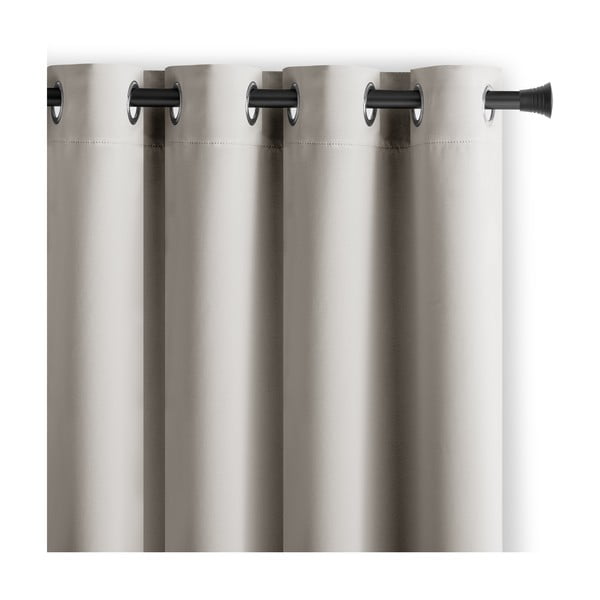 Smėlio spalvos pritemdymas (dalinis užtemimas) užuolaida 140x270 cm Kierra – Restilo