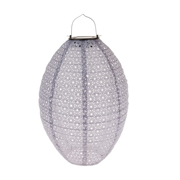 Pilkos spalvos žibintas ø 25 cm – Dakls