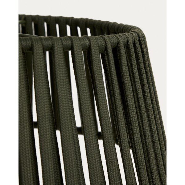 Khaki spalvos iš metalo šviestuvo gaubtas ø 46 cm Aldet – Kave Home-image-3