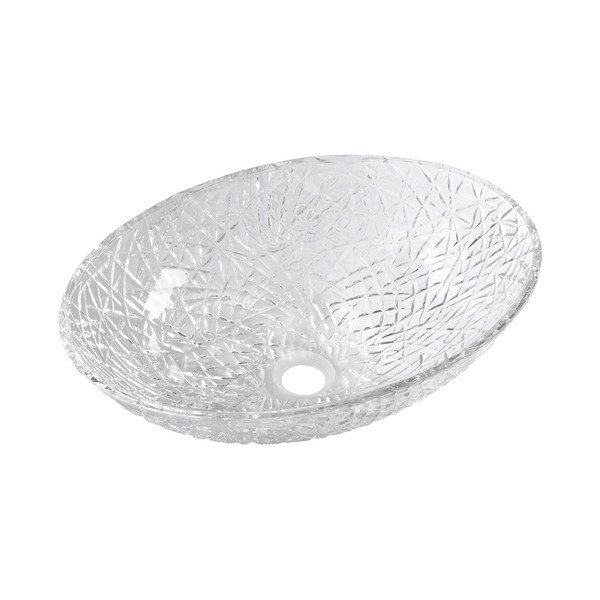 Iš stiklo praustuvas 50x36 cm Purus – Sapho