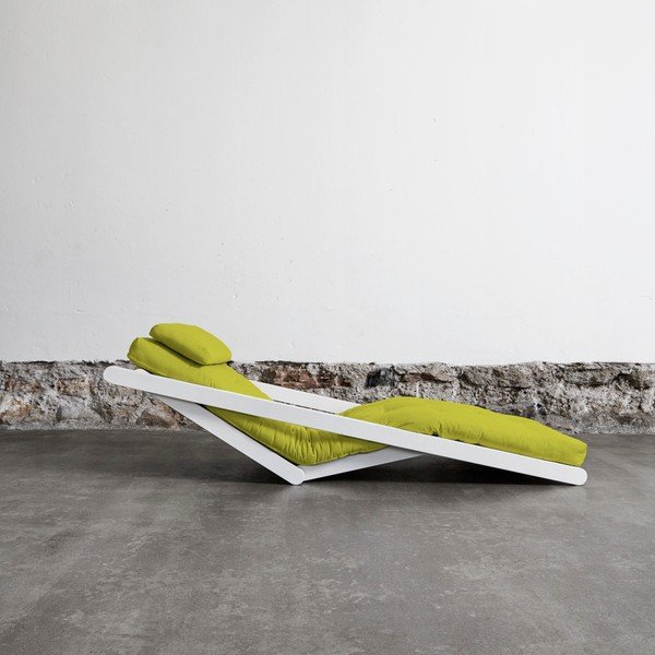 Kintamas gultas Karup Figo White/Pistacie-image-2