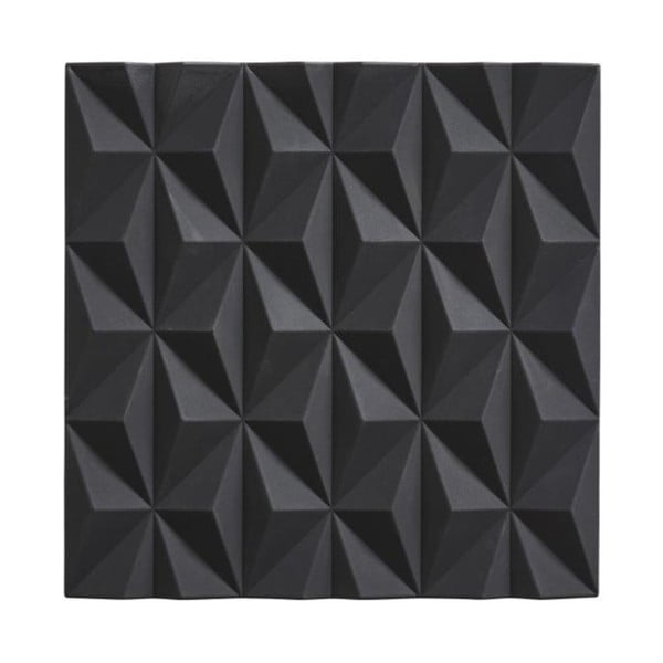 Juodas silikoninis karšto puodo kilimėlis Zone Origami Beak