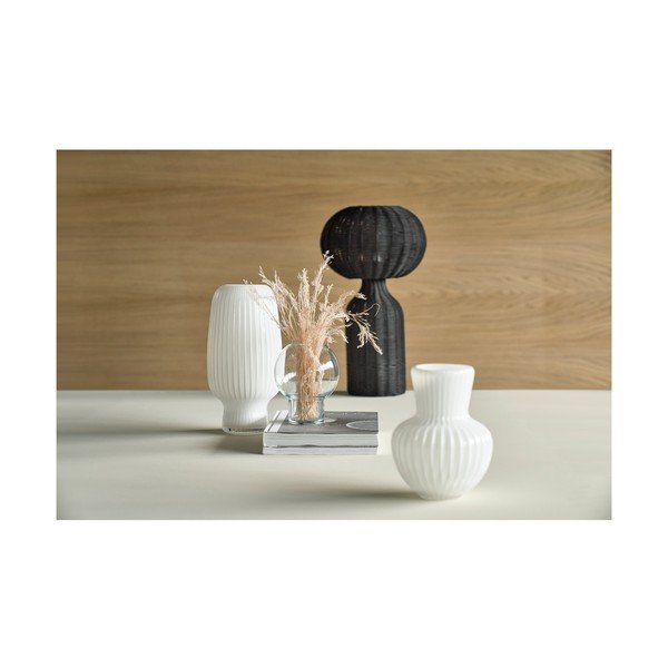 Baltos spalvos iš stiklo  vaza (aukštis 31,5 cm) Cuneo – Villa Collection-image-4