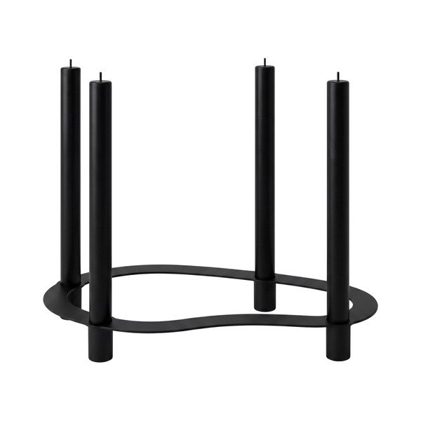 Iš metalo advento žvakidė Aro – Blomus