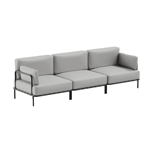 Sodo modulinė sofa šviesiai pilkos spalvos 234 cm Salve – Sit Sit