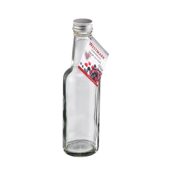 Stiklinis buteliukas su dangteliu Grad, 250 ml