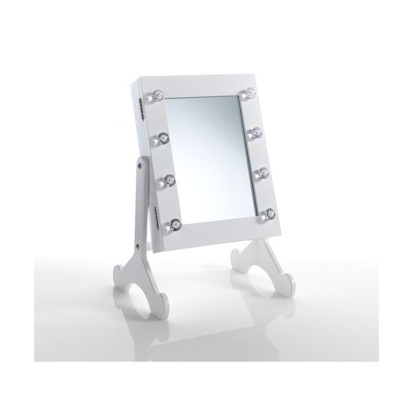 Kosmetinis veidrodis su apšvietimu 29x44 cm Coffer Lux LED – Tomasucci-image-3