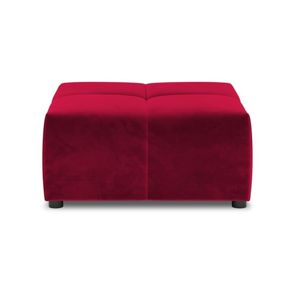 Raudonas aksominės sofos modulis Rome Velvet - Cosmopolitan Design