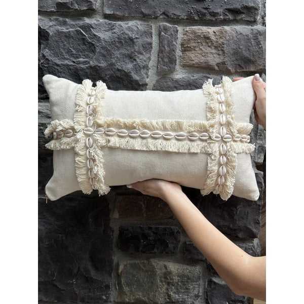 Iš medvilnės dekoratyvinis pagalvės užvalkalas 30x50 cm Seashells – Mioli Decor-image-3
