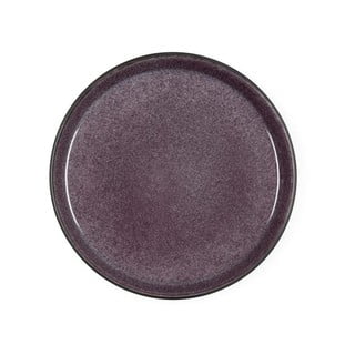 Violetinės spalvos akmens masės desertinė lėkštė Bitz Mensa, ⌀ 21 cm