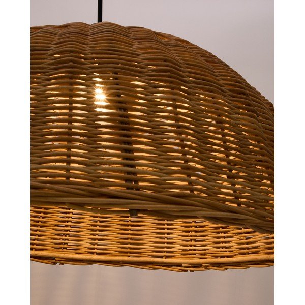 Natūralios spalvos šviestuvo gaubtas ø 80 cm Jornets – Kave Home-image-1