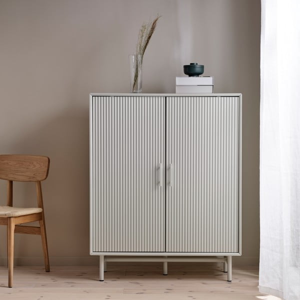 Spintelė pilkos spalvos 100x125x40 cm Palma – Unique Furniture-image-1