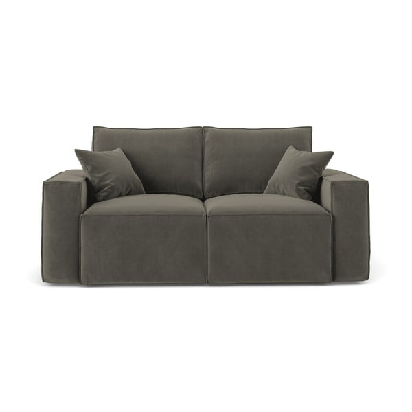 Tamsiai pilka sofa "Cosmopolitan Design Florida", 180 cm