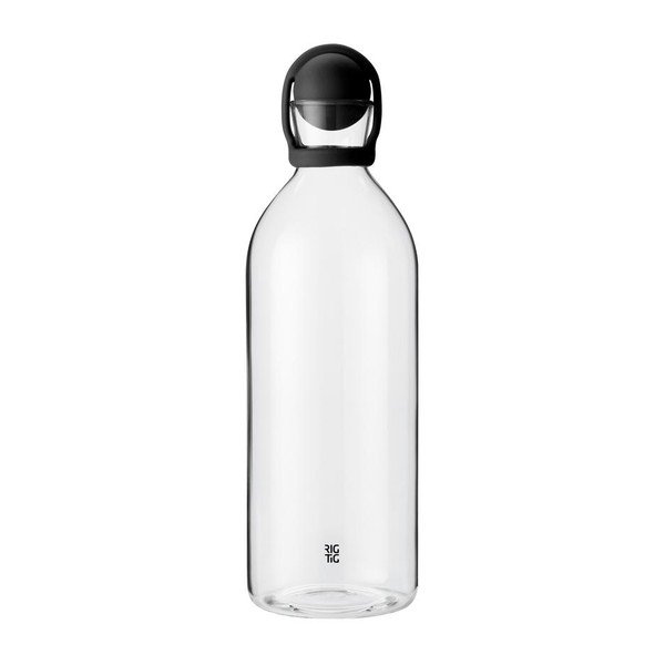 Juodos spalvos iš stiklo grafinas 1,5 l Cool-It – RIG-TIG