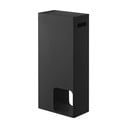 Juodas metalinis tualetinio popieriaus dozatorius Yamazaki Tower