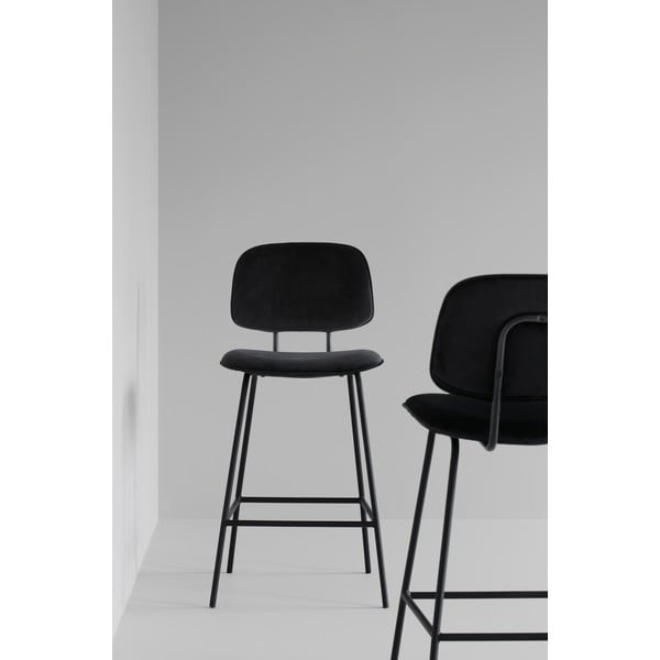 Juodos baro kėdės, 2 vnt. rinkinys 94 cm Bryan - Rowico-image-3