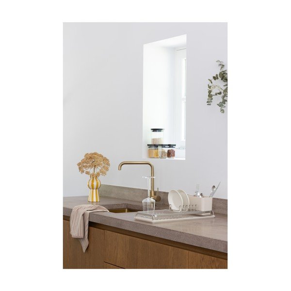 Smėlio spalvos iš metalo kiaurasamtis 46x20 cm – Brabantia-image-2