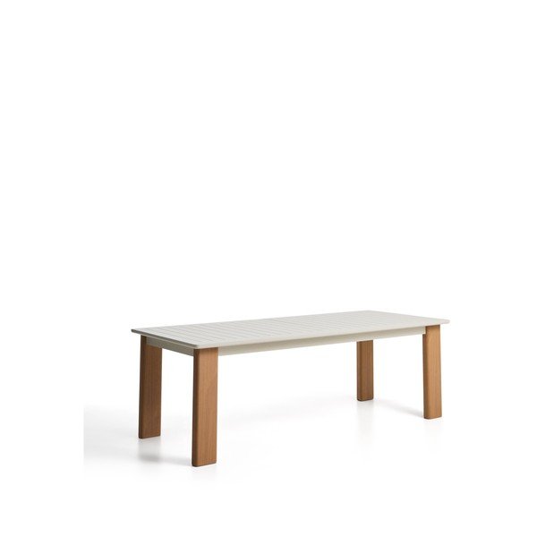 Iš metalo sodo valgomojo stalas 100x233 cm Livorno – Kave Home