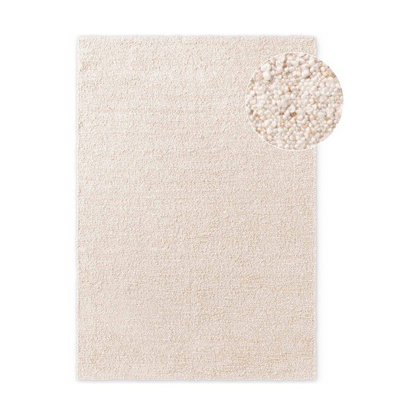 Rankų darbo kreminės spalvos iš boucle kilimas 200x290 cm Notting Hill Portobello – Ted Baker