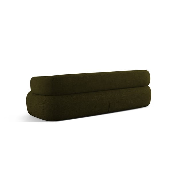 Iš boucle sofa žalios spalvos 226 cm Jenny – Micadoni Home-image-3