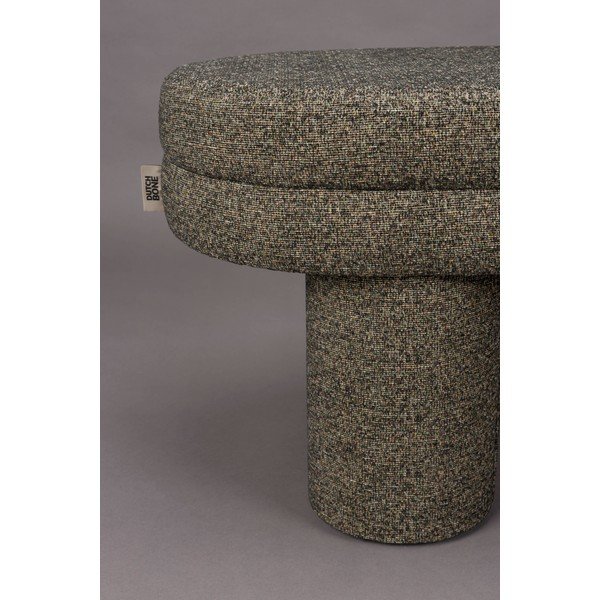 Rudos spalvos iš boucle suolas Fern – Dutchbone-image-3