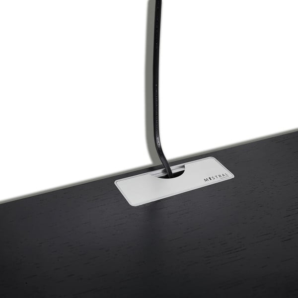 Juodos spalvos/rožinės spalvos TV spintelė 161x42x45 cm Mistral – Hammel Furniture-image-2