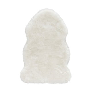 Baltas dirbtinio kailio kilimas Mint Rugs Uni Soft, 120 x 170 cm