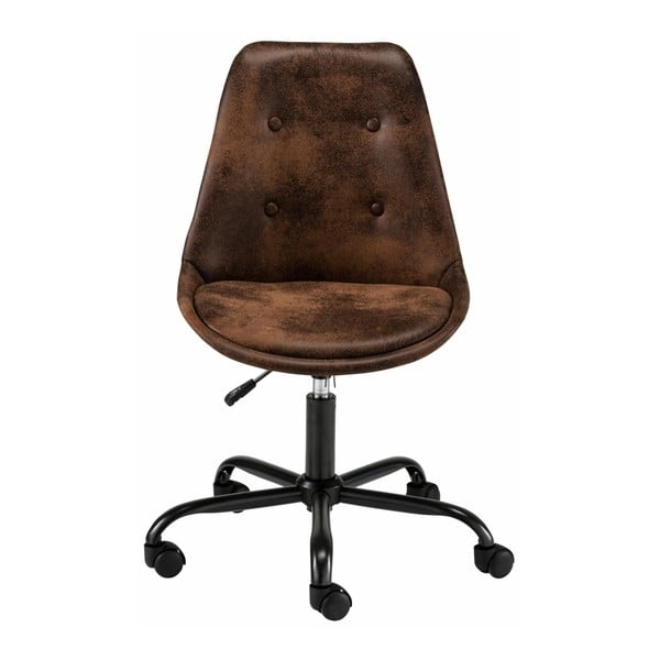 Rudos spalvos biuro kėdė ant ratukų Støraa Dennis-image-3