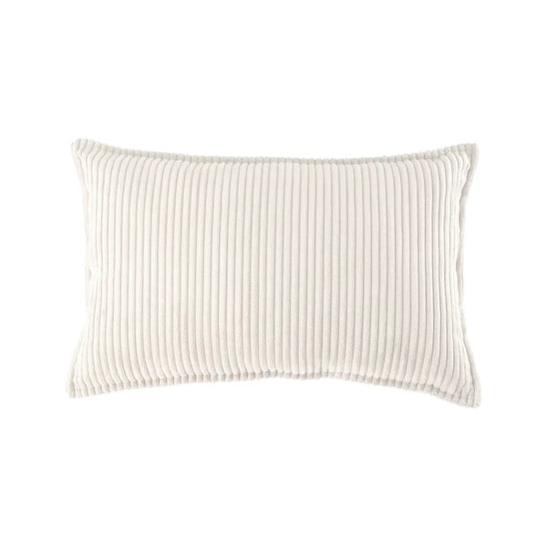 Kreminės spalvos iš kordinio velveto vaikiška sofos pagalvėlė Bolster – Wigiwama