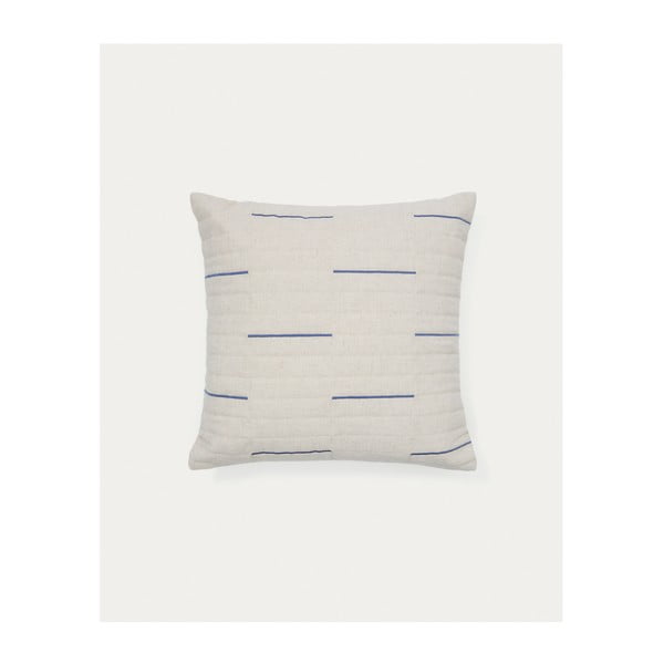 Iš lino mišinio dekoratyvinis pagalvės užvalkalas 45x45 cm Blaina – Kave Home-image-4