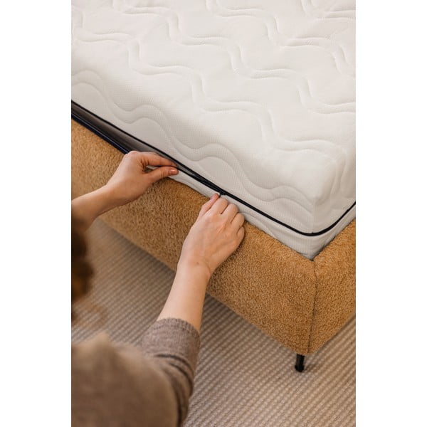 Vidutinio kietumo su termo regulacija čiužinys su spyruoklėmis 90x200 cm Dream Essence – Bonami Essentials-image-3