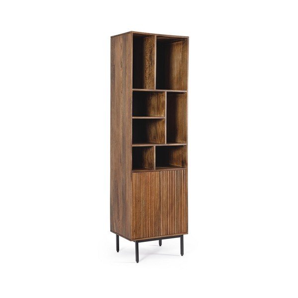 Natūralios spalvos iš mango masyvo spintelė 55x190x40 cm Tadita – Bizzotto